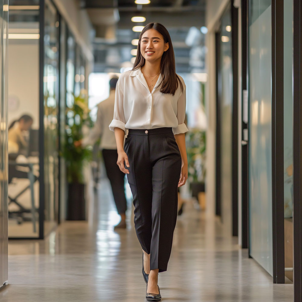asian_woman_walking_down_a_nice_office_hallway